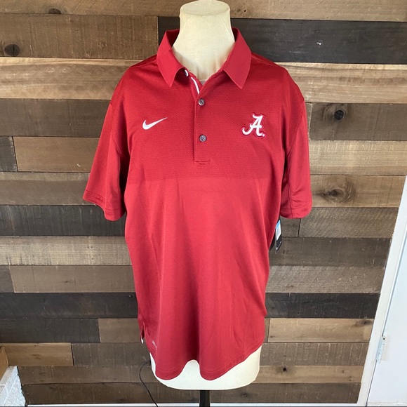 Alabama Crimson Tide Polo Shirt, Nike NWT Men’s M